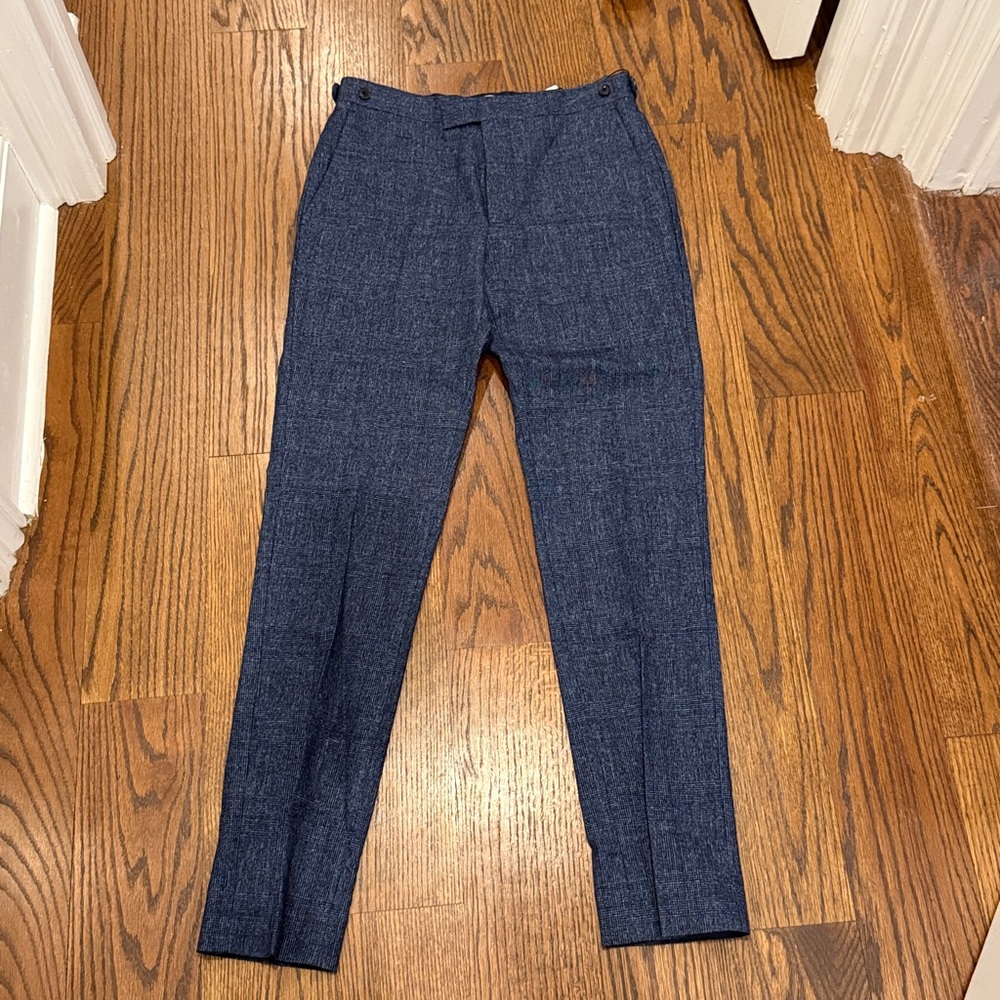 NWT Reiss Blue/white dress pants
